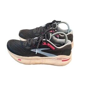 Brooks Ghost Max Running Shoes Women's 9 Ebony/Open Air/Lilac Rose Athletic Shoe